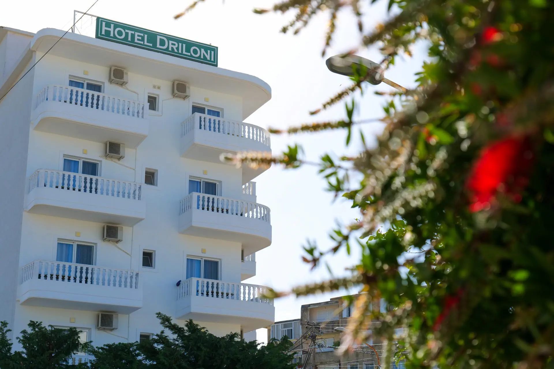 Albania Wybrzeże Jońskie  Ksamil Hotel Drilon