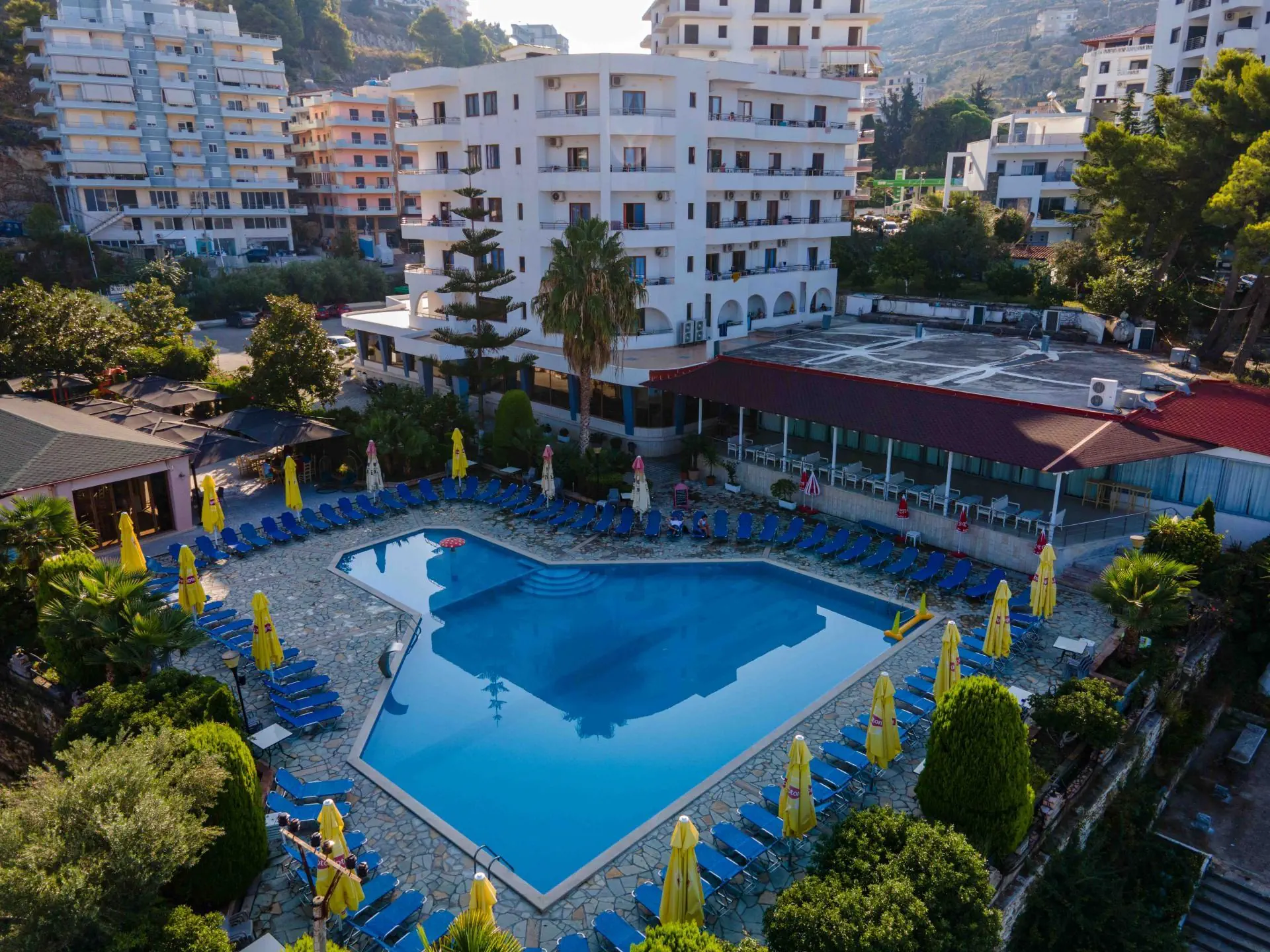 Albania Wybrzeże Jońskie  Saranda Hotel Mediterrane