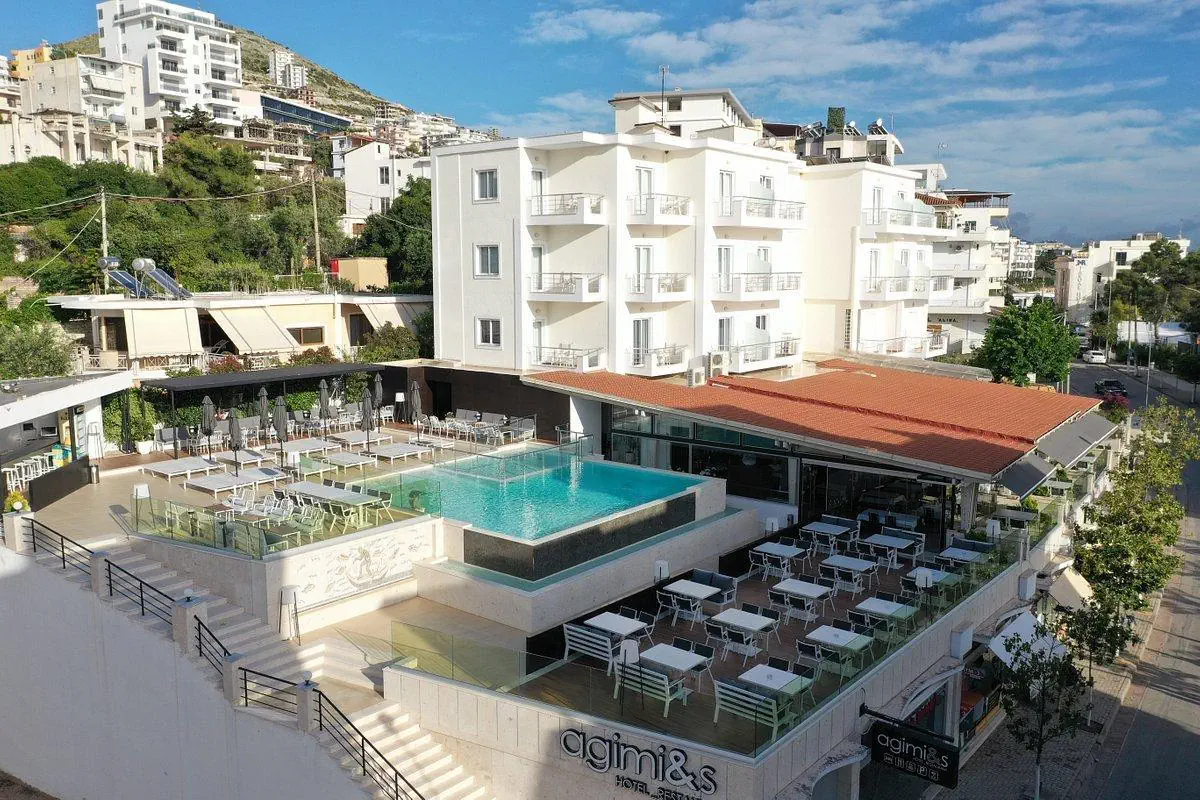 Albania Wybrzeże Jońskie  Saranda Hotel Agimi