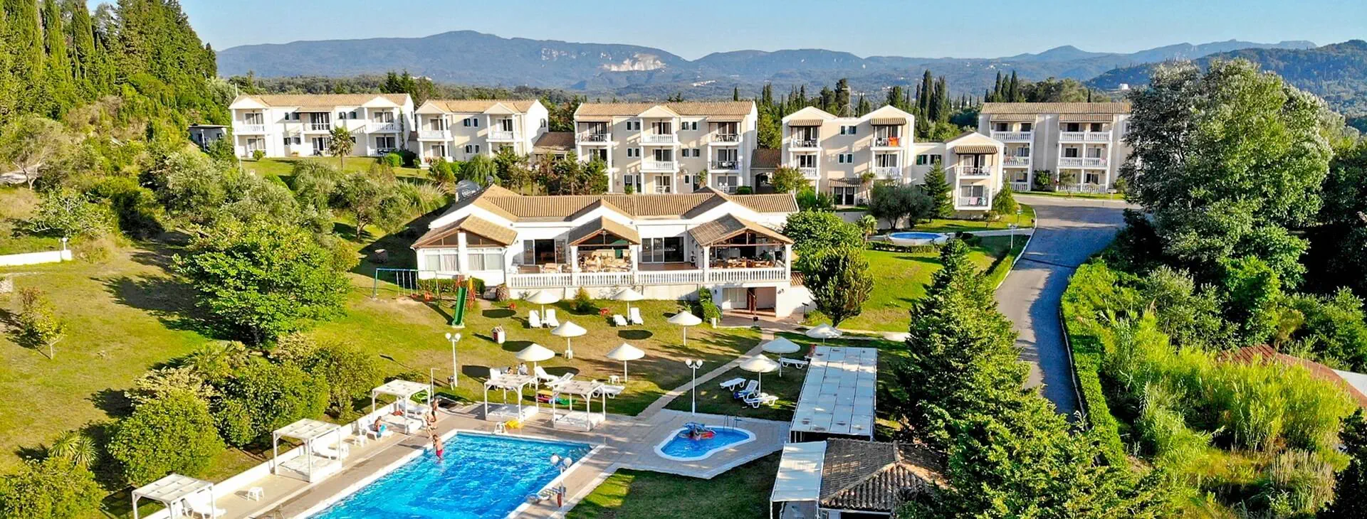 Grecja Korfu Karousades Rebecca's Village Hotel