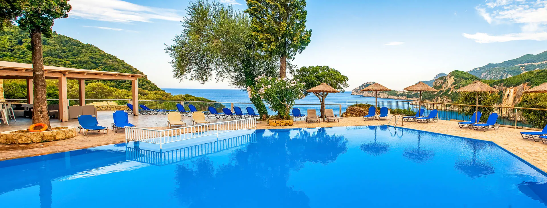 Grecja Korfu Liapades Aqua Blue Hotel