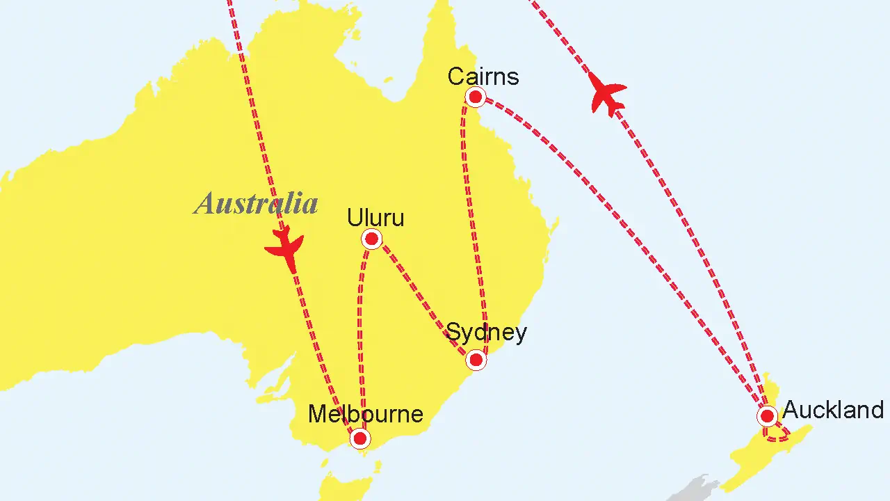 Po drugiej stronie Ziemi - Nowa Zelandia - Australia - zdjęcie 16