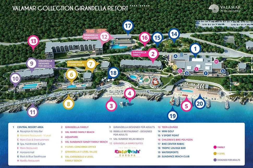 HOTEL GIRANDELLA RESORT VALAMAR COLLECTION FAMILY HOTEL