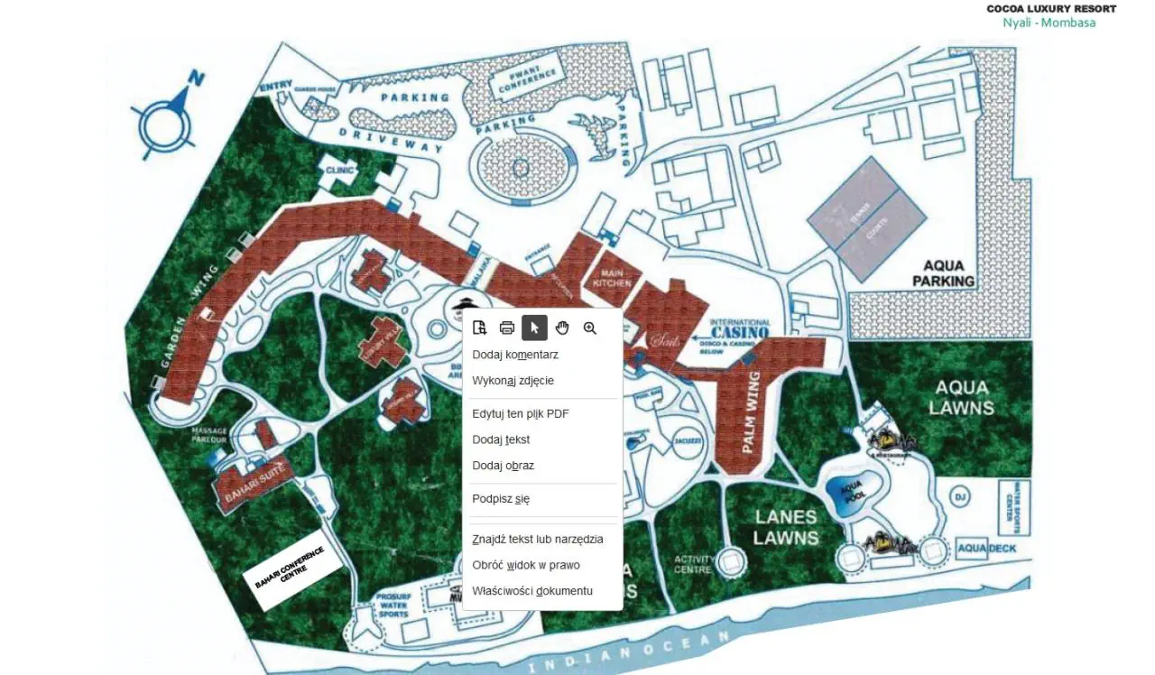 Cocoa Luxury Resort, Nyali
