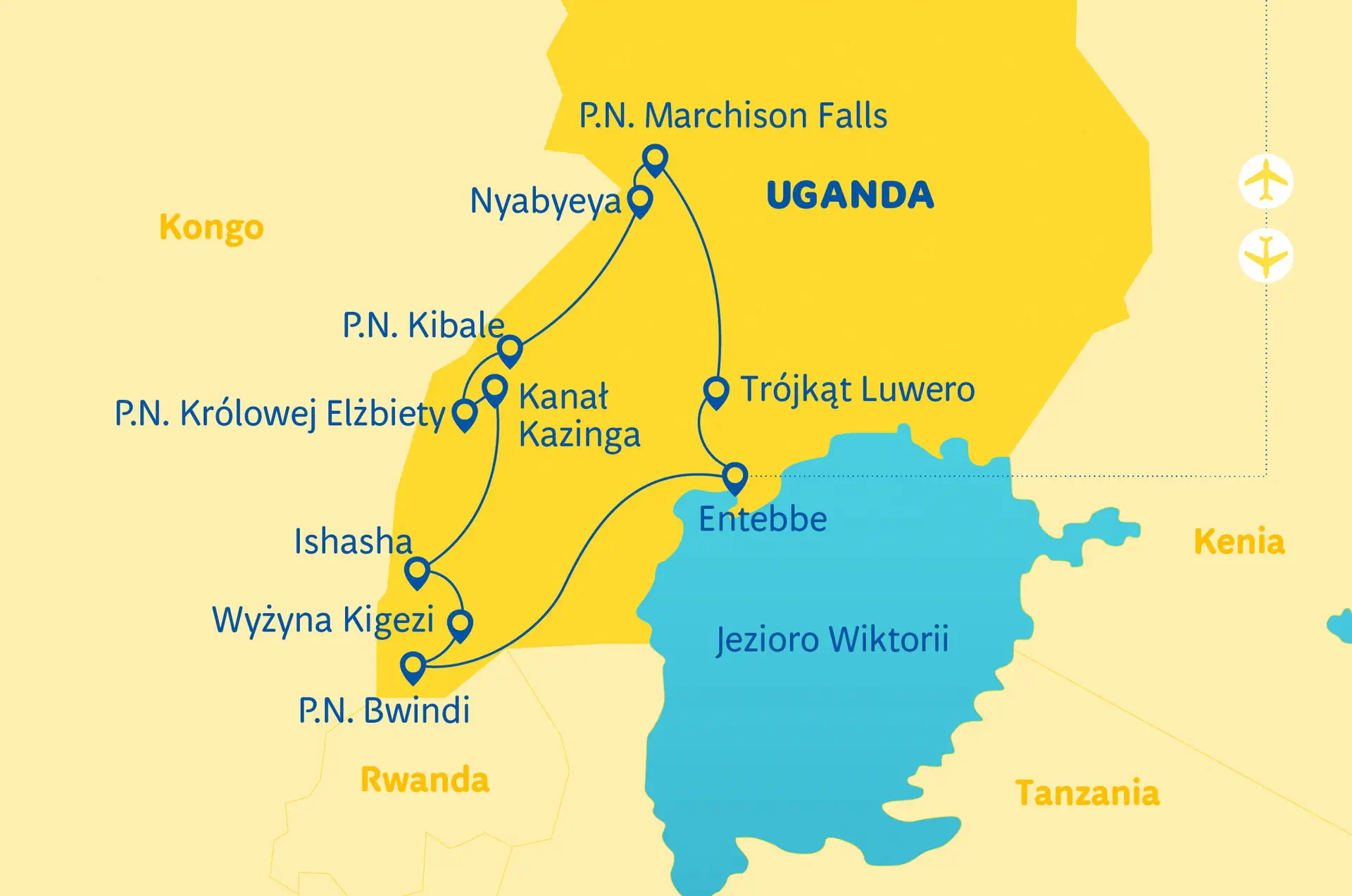 Uganda - Tropem Goryli - zdjęcie 32
