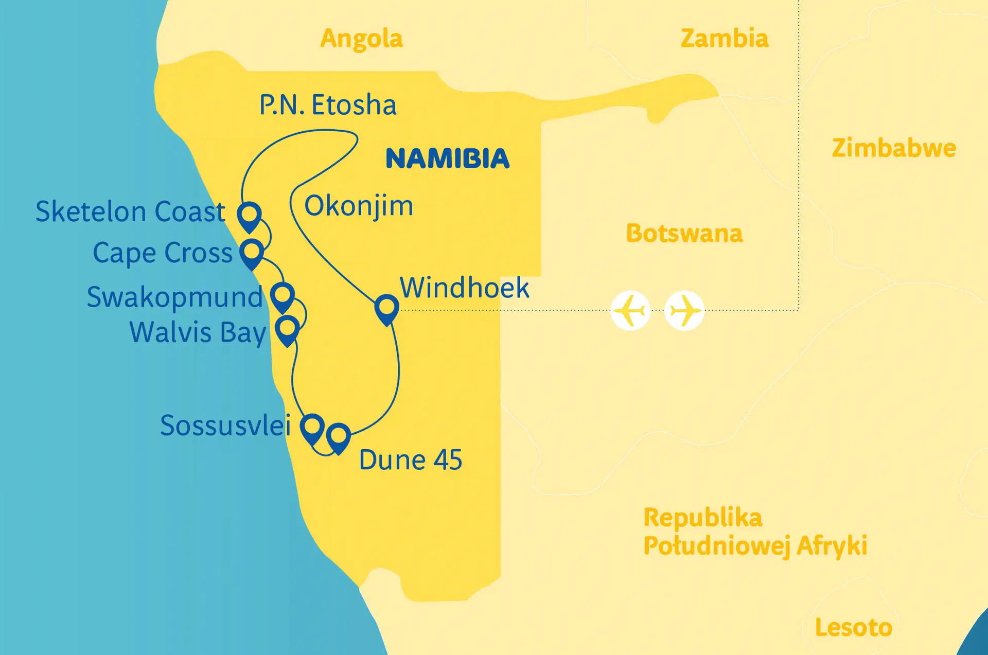 Po drodze do Himba - RPA i Namibia - zdjęcie 17