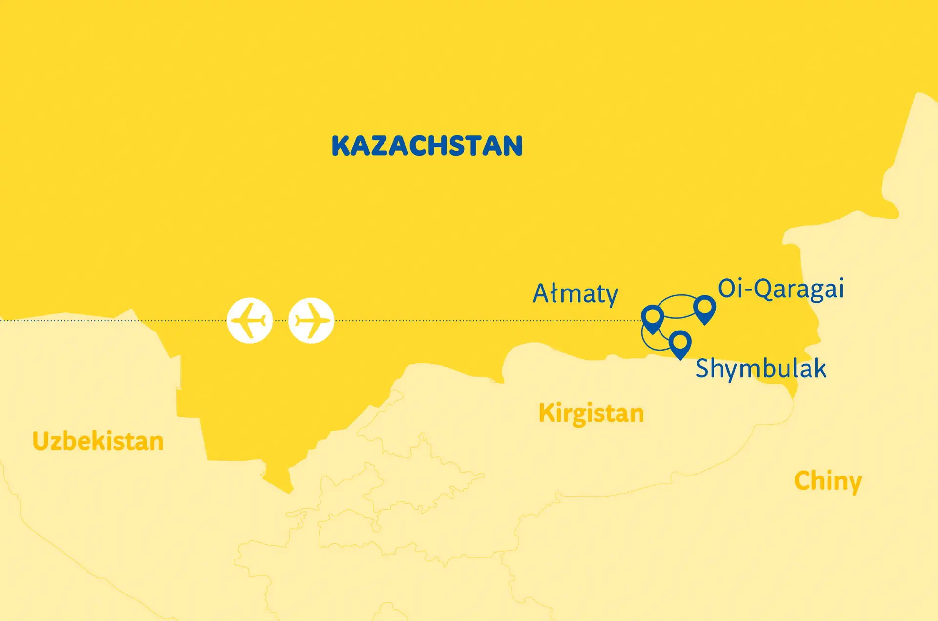 Kazachstan Narty - Shymbulak + Oi-Qaragai - zdjęcie 22
