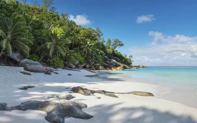 Dwie wyspy Seszeli - Mahe i Praslin