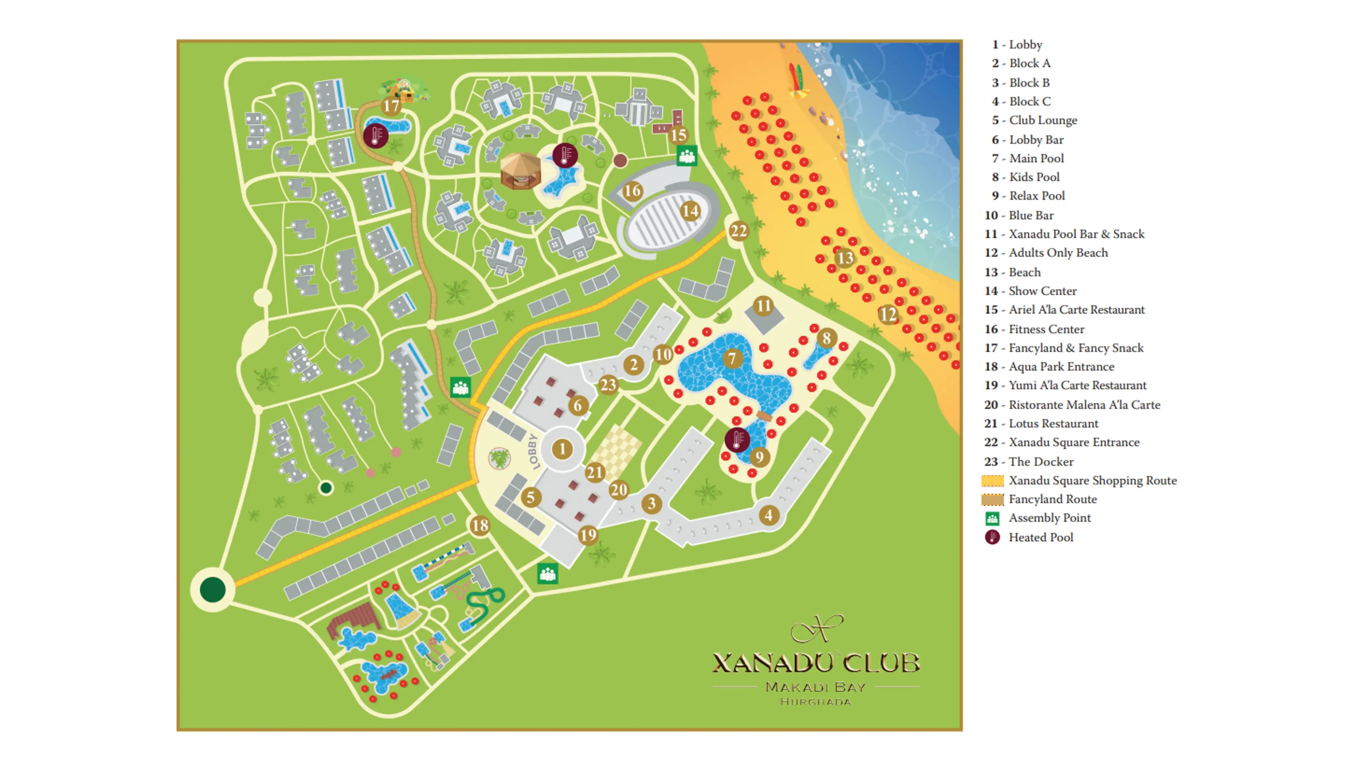 XANADU CLUB MAKADI BAY
